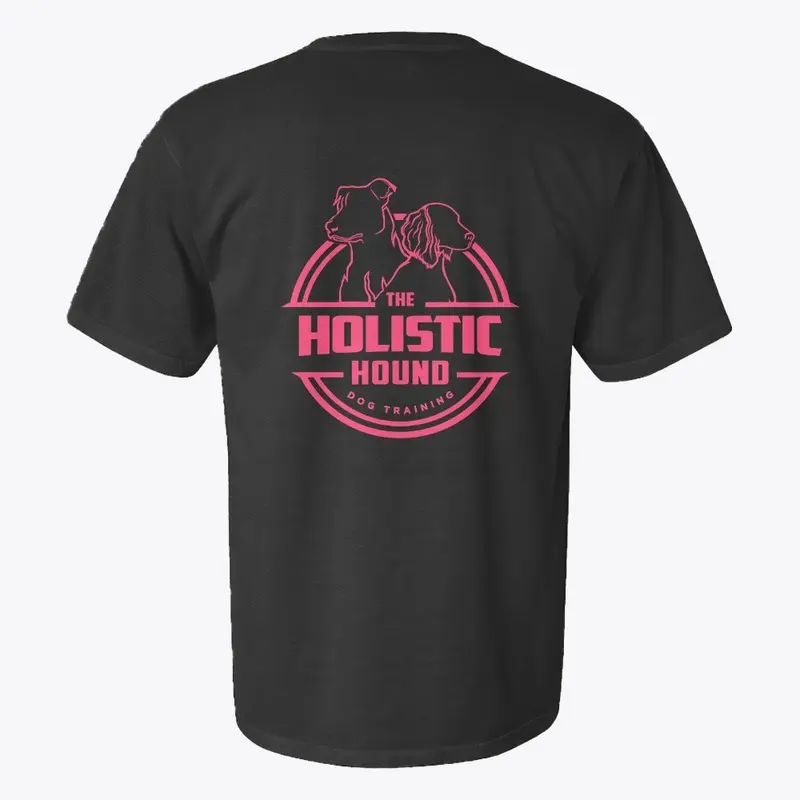 The Holistic Hound Logo - Pink