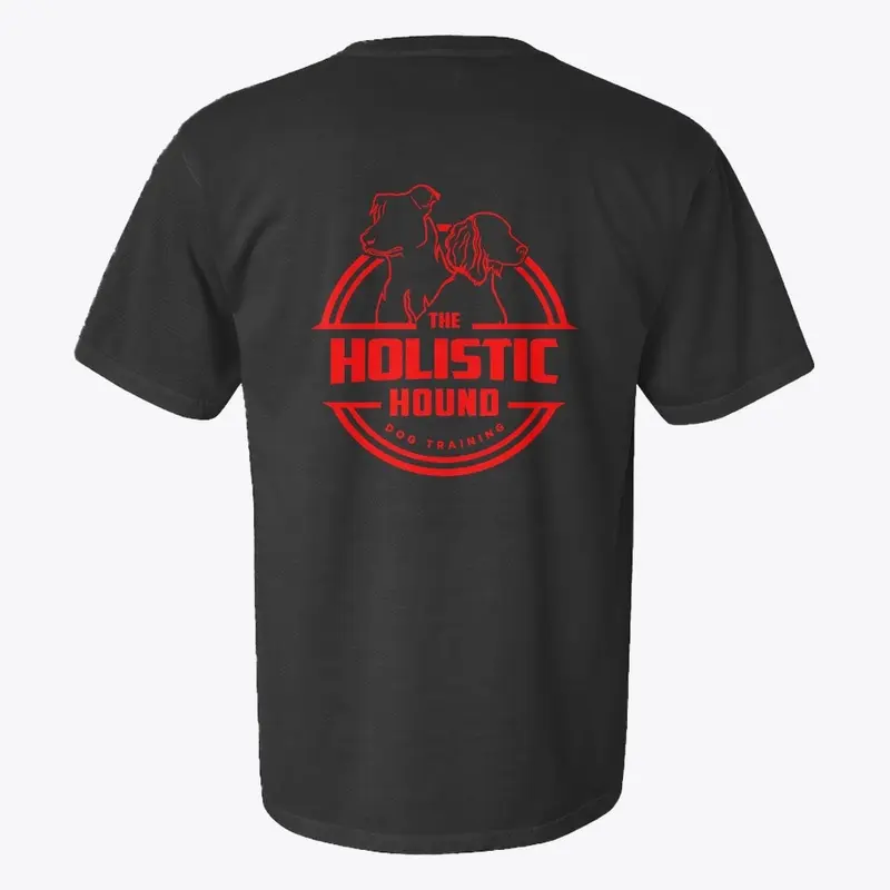 The Holistic Hound Logo - Red 