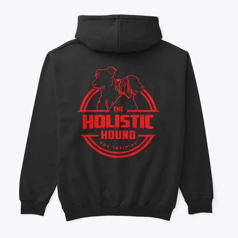 The Holistic Hound Logo - Red 